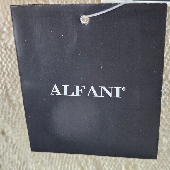 Alfani Size Medium "Summer Straw" Open Front Asymetric Cardigan No Closure NWT - Picture 12 of 14